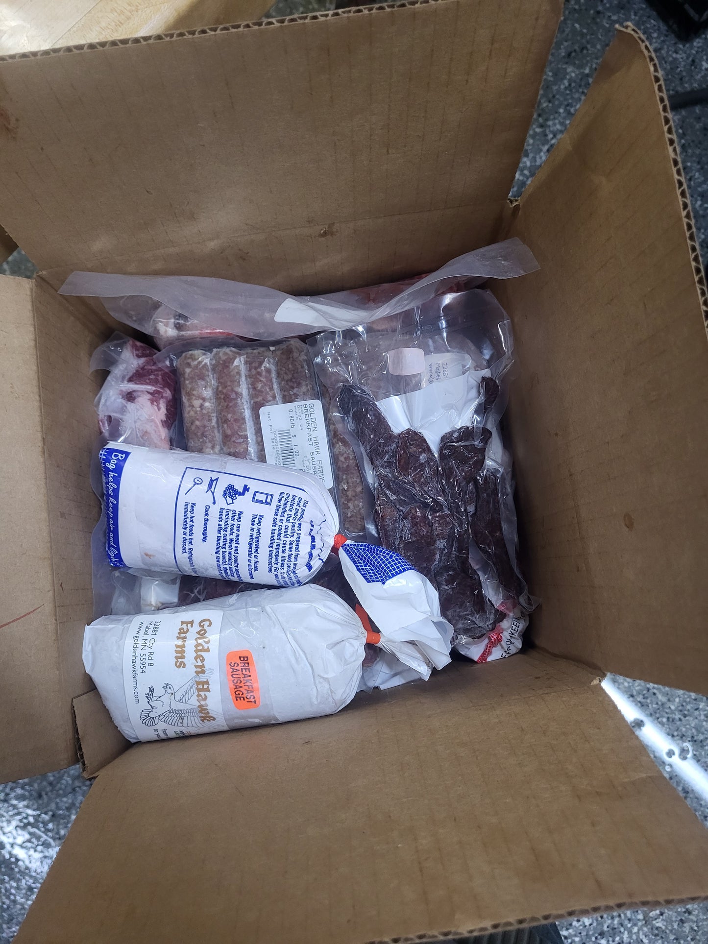 15 Pound Varitey Beef & Pork Box