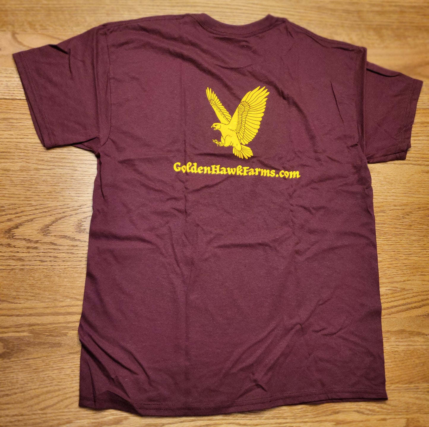 Short Sleeve Golden Hawk Farms T-Shirt
